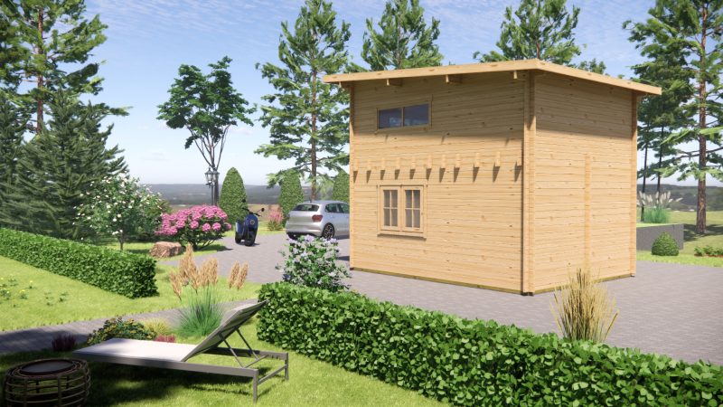 Maison Résidentielle LT-004 – Compacte et Polyvalente
