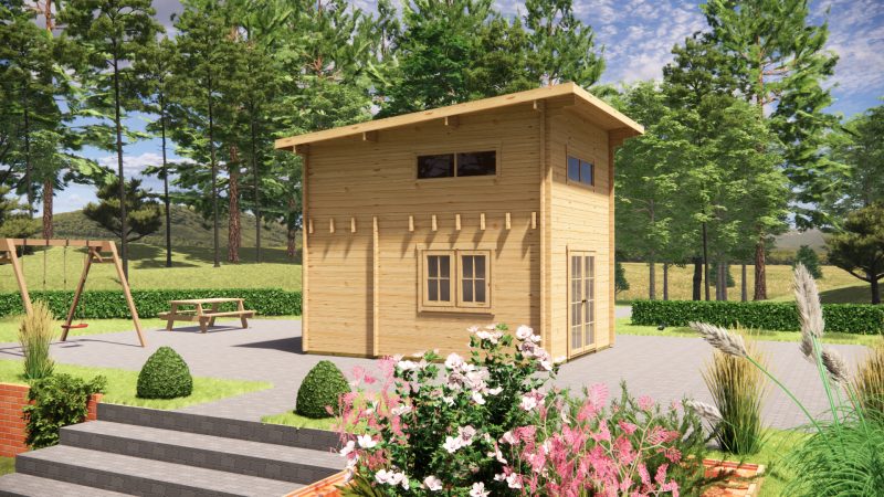 Maison Résidentielle LT-004 – Compacte et Polyvalente
